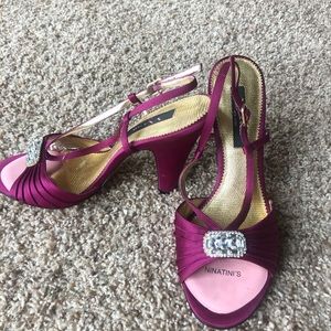 NEW Nina New York Raspberry heels - never worn